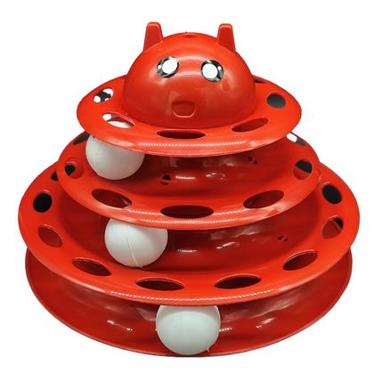 3 Katlı Kedi Oyuncağı Mix Collor 07771