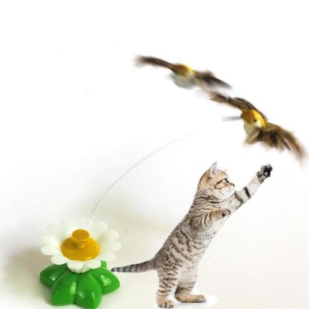 360 Derece Dönen Pilli Kuş Kedi Oyuncağı hg-3360 ICT