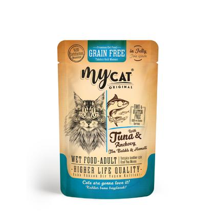 Hamsi Ve Ton Balıklı Pouch Yaş Mama 85gr 4047