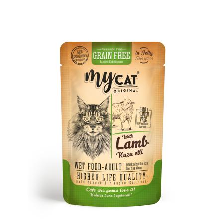 Mycat Kuzu Etli Pouch Yaş Mama 85gr 4054
