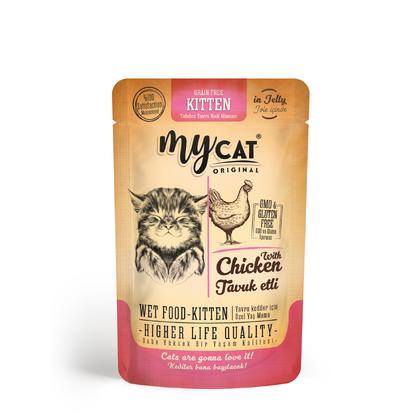 Tavuk Etli Kitten Pouch Yaş Mama 85gr 4061