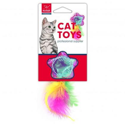 has-520-6013 Nunbell Kedi Oyuncağı Yıldız Tüylü