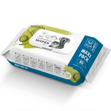 brsp 60101999 M-PETS AVOCADO KEDİ/KÖPEKLER İÇİN TEMİZLİK MENDİLİ