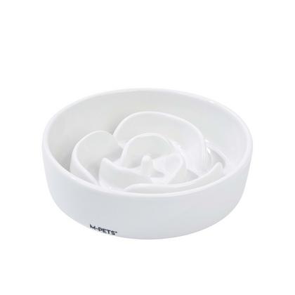 Serene Rose Seramik Yavaş Yeme Mama Kabı 300ml White 60531801