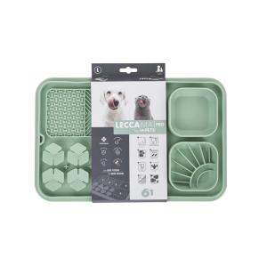 Lecca Pro 6İN1 Yavaş Beslenme ve Yalama Matı Green L Beden Brsp-60569203 