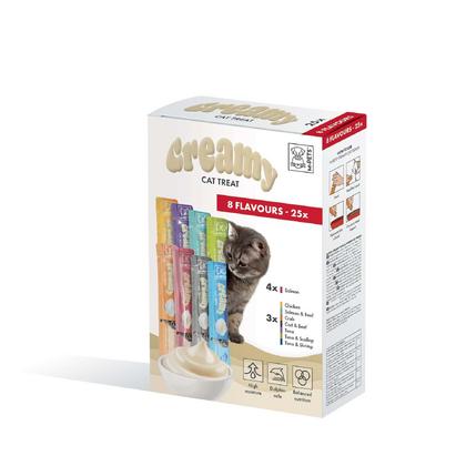 8 Lezzet Karışık Kedi Creamy 25x15 GR Brsp-19050799