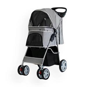 SP02 PLUS 8682689204881 Zampa Favorite Kedi & Köpek Arabası Gri 46*78*99cm sfrp