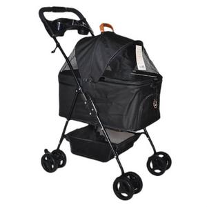 SP02F 8682689204959 Zampa Verstappen Kedi & Köpek arabası Siyah 45*64*96cm sfrp