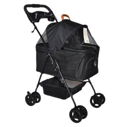 Verstappen Kedi & Köpek arabası Siyah 45*64*96cm SP02F 