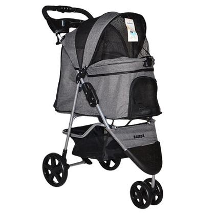 TriBoro Kedi & Köpek Arabası Gri, 45x80x90cm  SP03PLUS 