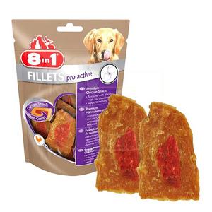 8in1 Fillets Pro Active Eklem Sağlığı İçin Köpek Ödül Maması 80 gr adp-660982 - 112389