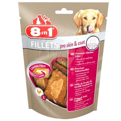 8in1 Fillets Pro Skin ve Coat Tavuklu Köpek Ödül Maması 80gr adp-660983 - 112419