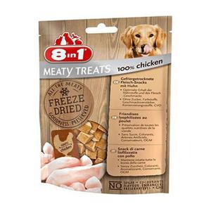 8in1 Freeze Dried Tahılsız Kurutulmuş Tavuklu Köpek Ödül Maması 50 Gr adp-661439 - 146001