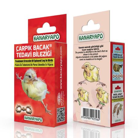 kanaryapoo Çarpık Bacak Tedavi Bileziği (Kanarya)