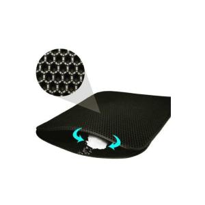 Elekli Kedi Tuvalet Önü Paspası 40 x 55 Cm Siyah zpü