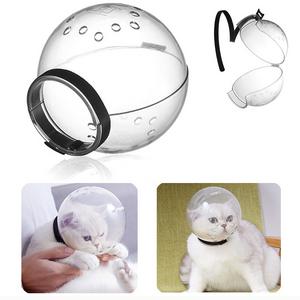 Kedi & Köpek Şeffaf Astranot Kaskı (Tedavi ve Koruma Amaçlı)