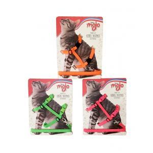 Düz Renk Kedi Göğüs Tasması