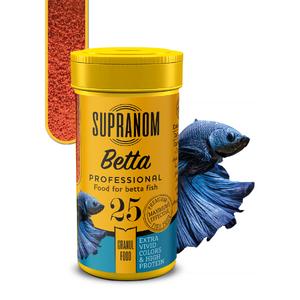 Supranom betta balık yemi granul food 100ml (25)