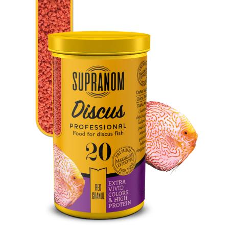 Supranom discus balık yemi red granul 250ml (20)