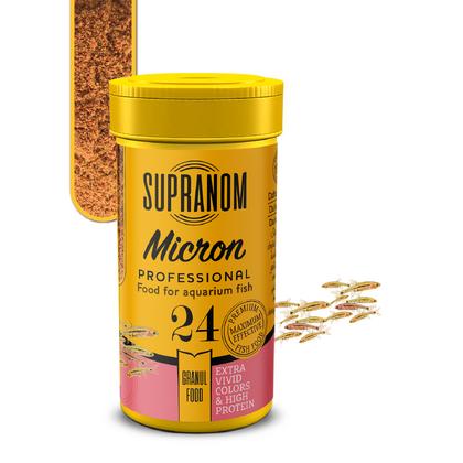 Supranom yeni doğmuş balık yemi micron granul food 100ml (24)