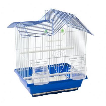 A1006-1 BİRDLİFE ÇİFT KAPILI VİLLA KUŞ KAFESİ  30X23X39CM brsp