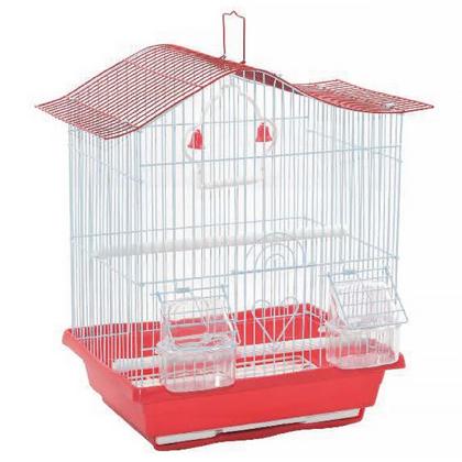 A1010-1 BİRDLİFE ÇİFT KAPILI KUŞ KAFESİ  30X23X39CM brsp