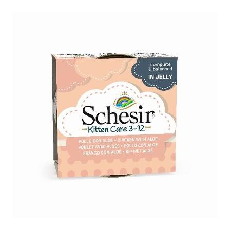 ADP-03064101 Schesir  Kitten Tavuklu Aloe Veralı Yavru Kedi Konservesi 85gr-750347