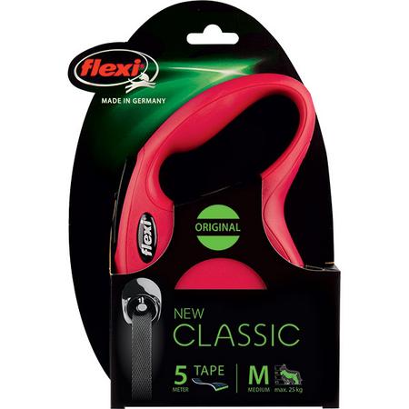 ADP-102008K  FLEXİ NEW CLASSIC 5M SERIT KIRMIZI GEZDİRME