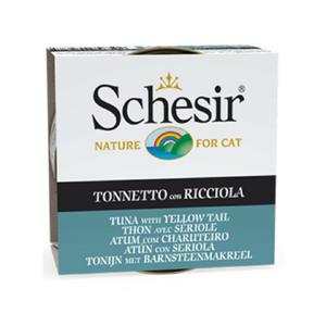 ADP-230-C278 Schesir For Cat Jöle İçerisinde Ton Balıklı ve Sarı Kuyruk Balıklı Kedi Maması 85gr-172785