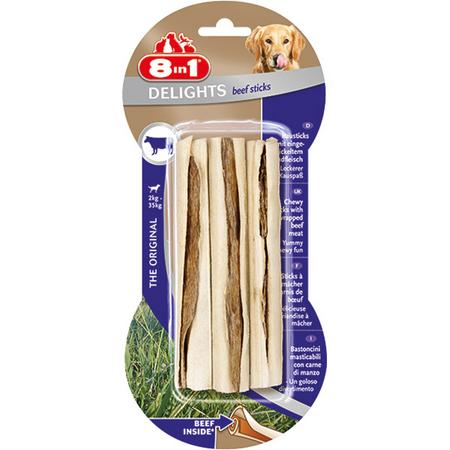 Adp-406-660443 8In1 Beef Delight Sticks Kemik - 108856
