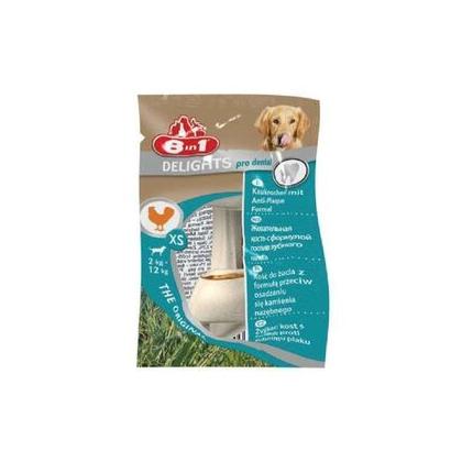 Adp-406-660447 8In1 Delights Pro Dental Köpek Ödül Kemiği Tavuklu XS - 108948