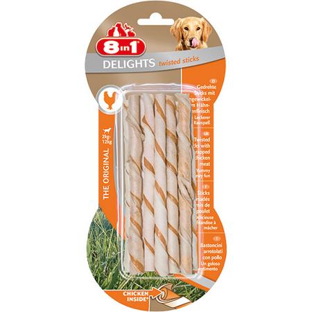 Adp-406-660962 8In1 Delight Twisted Sticks Kemik - 122470