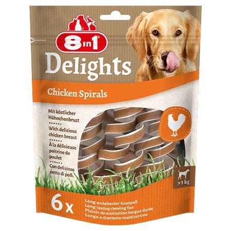 Adp-661702 8In1 Delights Chicken Spirals Köpek Ödül Maması - 154761