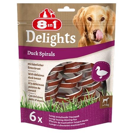 Adp-661704 8In1 Delights Duck Spirals Köpek Ödül Maması - 154822