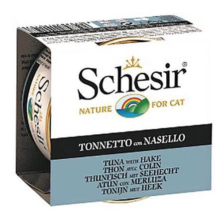 ADP-C190 Schesir For Cat Jöle İçerisinde Ton ve Berlam Balıklı Kedi Maması 85g