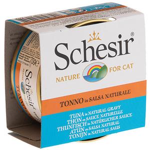 ADP-C3000 Schesir For Cat Et Suyu İçerisinde Ton Balıklı Yaş Kedi Maması 70gr-615602