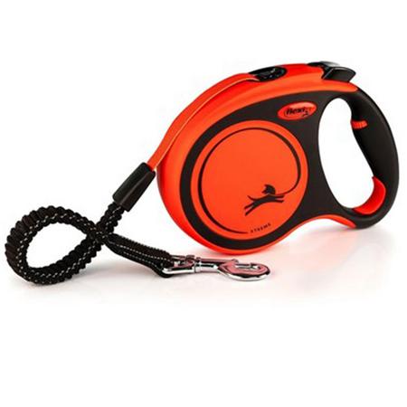 ADP-150001 Flexi Xtreme Otomatik Şerit Gezdirme Kayışı 3m  TURUNCU  ( XS)