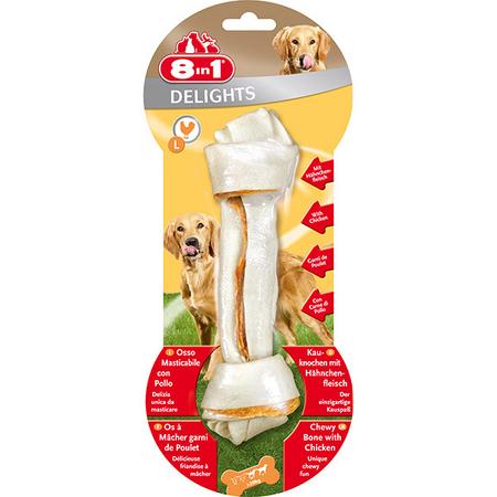 Adp-660317 8In1 Delight Bones Köpek Kemik L - 102472