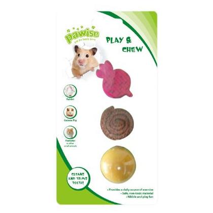 Ahşap & Lif Yenebilir Kemirme Oyuncağı No 2 kyp 679-39122