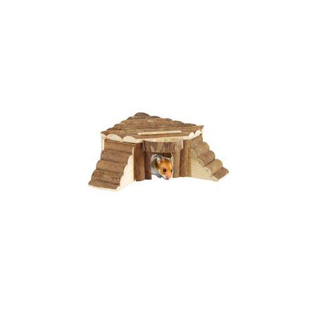 Ahşap Kemirgen Evi 17x11x8cm