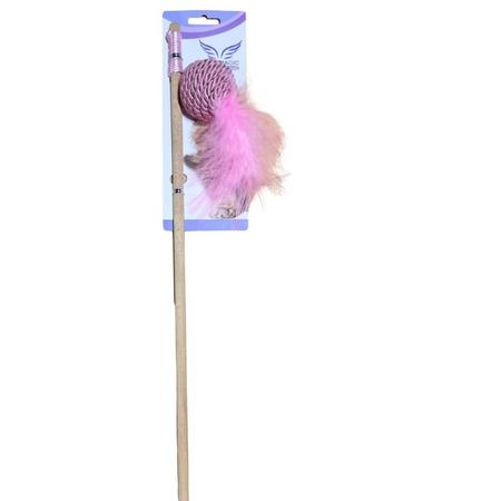 Ahşap Saplı Kedi Oltası 45cm 15320