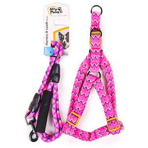 Ally Paws Harness & Leash Rope (L) 12mmx120cm BRSP-10703