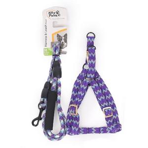 Ally Paws Harness & Leash Rope (M) 10mmx120cm BRSP-10702