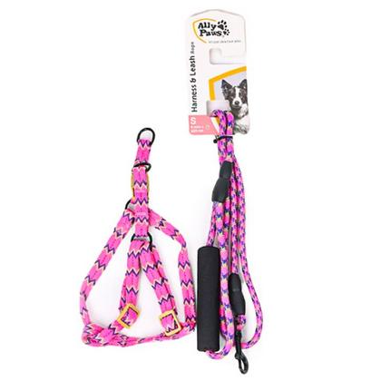 Ally Paws Harness & Leash Rope (S) 8mmx120cm BRSP-10701