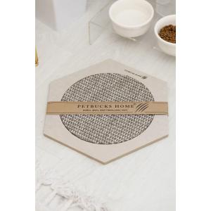 altıgen kedi tırmalama matı gri petbucks