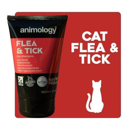 Animology Flea & Tick Cat Shampoo 125 ml. 