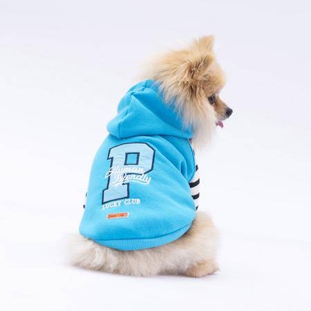 apaw-24701 Turkuaz Lucky Club Hoodie 2xl
