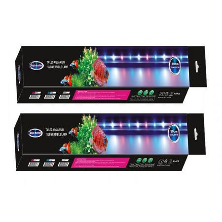 Aqua Master Su İçi Led Lamba 30cm Beyaz+Pembe HAS- 235-30P