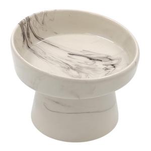 ayaklı mama siyah Seramik Kap