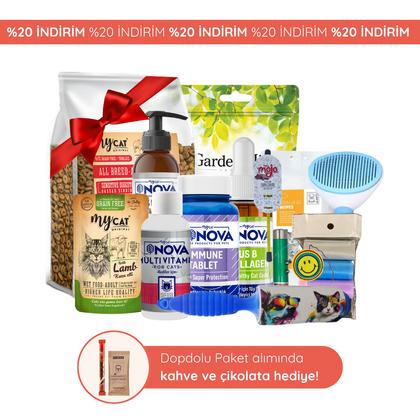 Az Tahıllı Kuzu Etli Yetişkin Kedi Maması 1kg (Dopdolu Paket )